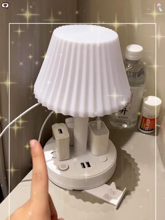 #多功能插座台灯 #床头小夜灯插电 #网红款小夜灯推荐 #d