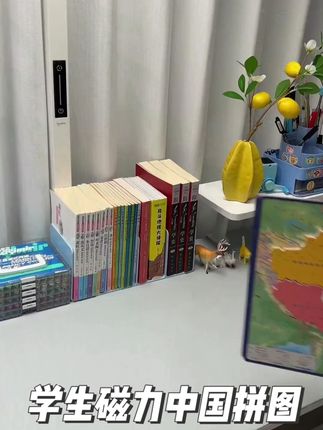 这套学生磁吸版的地图,平时让孩子拼一拼,不知不觉地理知识就掌握了,同时锻炼孩子专注力,#地图 #中国地图 #世界地图
