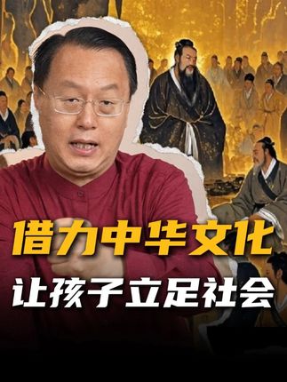 借力中华文化,让孩子立足这个社会! #国学文化 #国学智慧 #家庭教育 #家长必读 #曾仕强教授