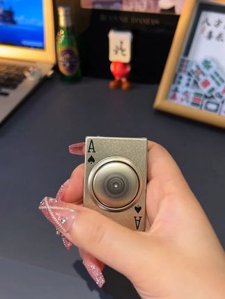很适合打牌带的打火机 #扑克牌打火机