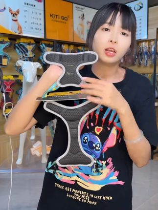 KiTi GO 狗狗牵引绳宠物胸背带 遛狗牵引绳夏季新款防爆冲胸背#好物推荐🔥 #夏季必备 #家居好物 #宠物 #宠物知识