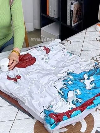 衣服被子收纳整理压缩袋防潮防蛀虫家用大容量搬家防尘 #防潮防霉 #防尘防霉 #居家好物