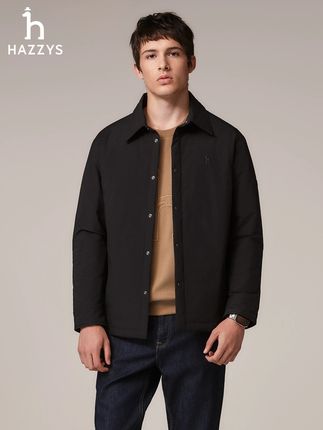 新款棉服正在直播#哈吉斯 #男士外套 #轻熟穿搭