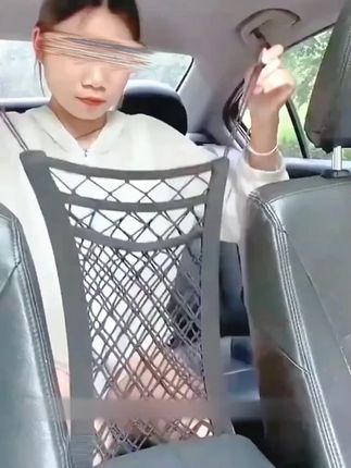 汽车座椅间储物网兜隔离收纳网,椅背置物袋车用,防儿童乱摸,收纳杂物!#座椅储物网兜 #隔离收纳 #防儿童乱摸 #车内整洁 #汽车配件