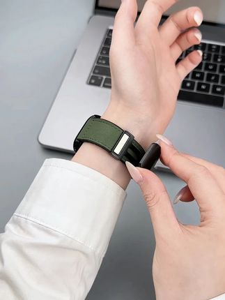 还没冲?#appleWatch疯马纹磁吸皮#表带刷抖音一眼沦陷的复古款#智能穿戴 #复古穿搭
