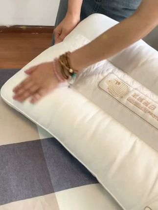 超柔枕头枕芯酒店睡觉专用护颈椎助睡眠护颈枕单人家用舒适不变形#枕头 #居家好物 #家纺床上用品 #枕头推荐 #家用枕头