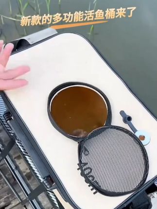 新款活鱼桶加厚多功能钓鱼桶手提可折叠鱼护桶超轻装鱼箱大号钓箱#活鱼桶 #折叠桶 #手提桶 #鱼桶 #钓鱼箱