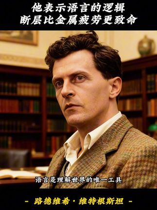 语言的逻辑断层比金属疲劳更致命。 #热点 #哲学 #维特根斯坦 #热点小助手
