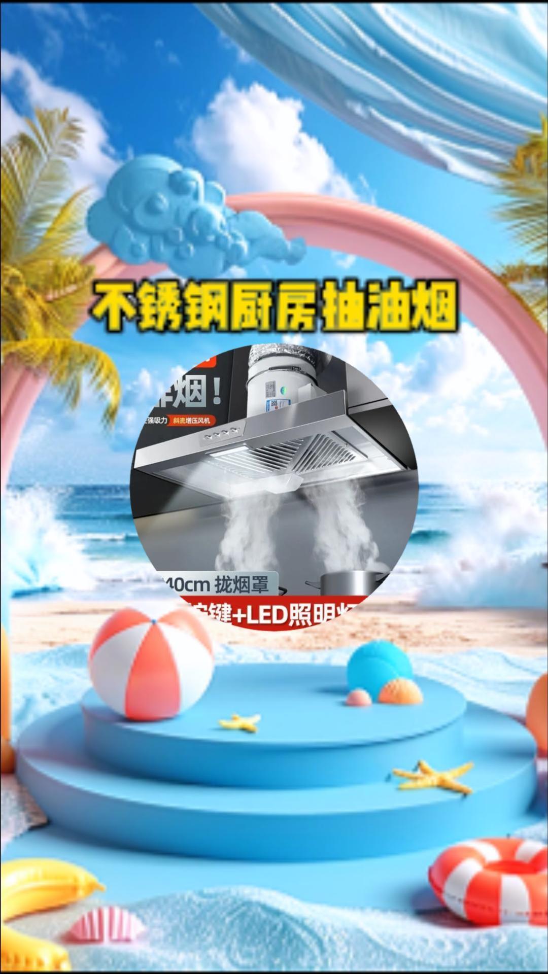 #不锈钢厨房抽油烟机 #不锈钢油烟机 #排风扇 #强力换气扇 #出租房排气扇