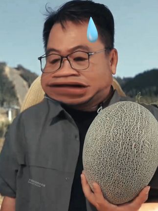 漠叔推荐新疆大哈密瓜,哈密瓜越大越甜,越大越好吃! #大漠叔叔 #漠叔 #哈密瓜 #新疆哈密瓜