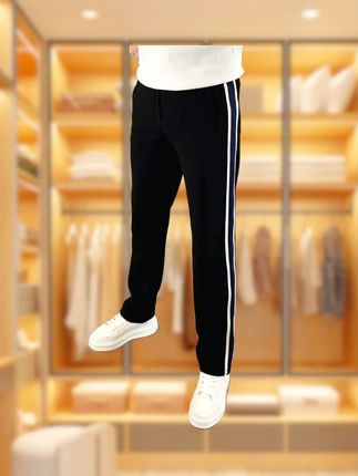 #休闲裤 #直筒休闲裤 #条纹休闲裤 #男士休闲裤 #百搭休闲裤