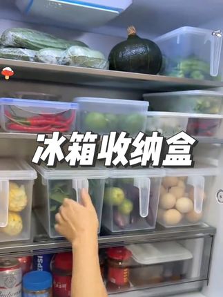 特别大的#保鲜盒到手5个#超便宜超划算 ,#冰箱收纳盒#食物保鲜#收纳整理