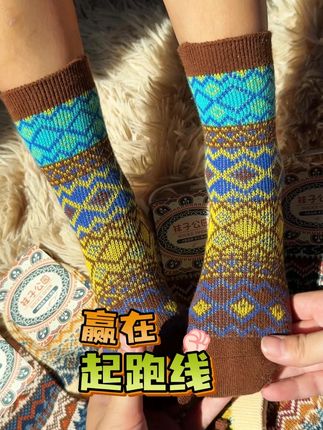 秋凉了,护好娃的小脚丫!加高袜筒防风保暖 #儿童穿搭 #保暖又好看 #童袜 #秋冬新款 #袜子公园