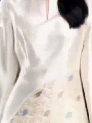 #改良旗袍连衣裙# 优雅气质收腰连衣裙👗 #洋气减龄连衣裙# 面料柔软舒适版型修身显瘦 #又美又飒