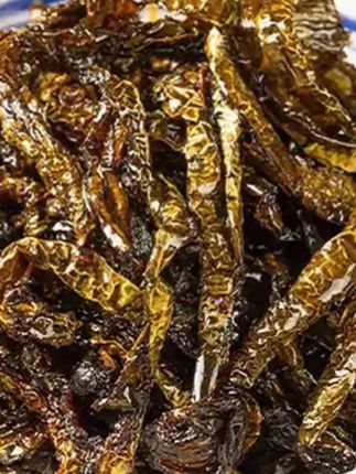 湖南佐餐老坛晒辣椒拌面下饭老坛晒辣椒即食#晒辣椒 #老坛晒辣椒 #湖南晒辣椒 #下饭菜 #拌面菜