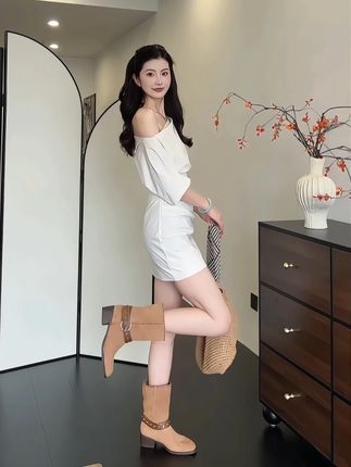 高级穿搭真的少不了靴子呀,这几套真的太绝了#穿出高级感 #靴子穿搭 #时髦靴子 #夏季靴子穿搭 #靴子