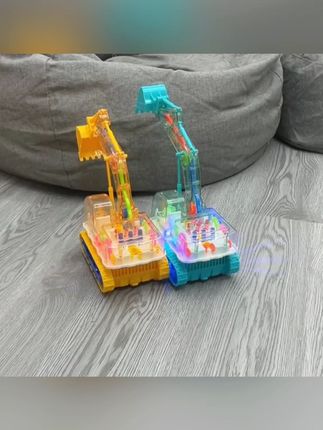 儿童电动挖掘机1-2一至三3周岁万向音乐灯光挖土机工程车男孩玩具#儿童玩具 #电动挖掘机 #音乐灯光玩具 #男孩玩具 #幼儿玩具