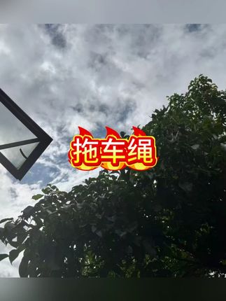 路特斯汽车拖车绳适用专用拉车绳户外绳子大货车牵引绳家用救援绳#拖车绳 #拖车救援 #拖车器 #拖车绳的正确系法 #汽车好物