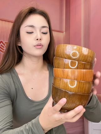 #木碗 #餐具碗 #实木碗