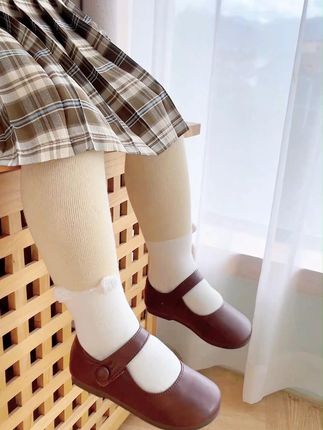 秋天天气冷,可爱百搭的秋款打底裤该准备起来啦#打底裤 #母婴好物 #宝宝袜子 #童装穿搭