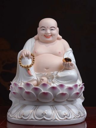 是非不争论,对错转头空 #东方美学的尽头是新中式 #戴玉堂 #弥勒摆件