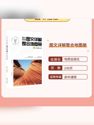 #高中地理 #地理科普 #地理知识 #地理科普 #初中地理 小禾同学高中地理图文详解整合知识地图册全国通用地理全阶段资料