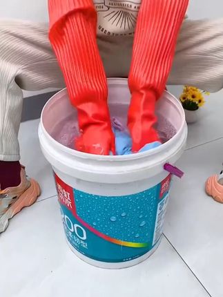 加长手套橡胶厨房家务耐用洗碗女防水洗衣服胶皮加厚乳胶冬季 #家务手套 #手套 #橡胶手套 #洗碗手套 #加长手套