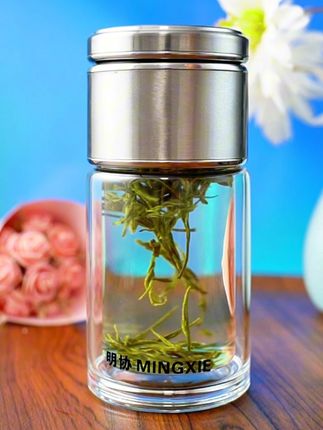 茶叶爱好者狂喜!精准控制泡出最佳口感 #明协泡茶师 #明协玻璃杯 #明协水杯 #明协