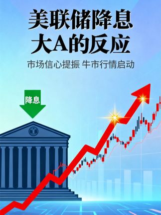 美联储降息-大A的反应(六) 美联储降息落子,全球资产再平衡。A 股承国运之盛,成国际资本核心配置地。 #经济 #美联储降息 #财经 #金融 #好物分享