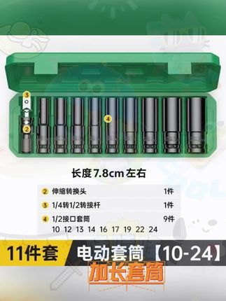 #高性能实用工具 #好物推荐分享 #五金工具 #加长套筒 #精品推荐