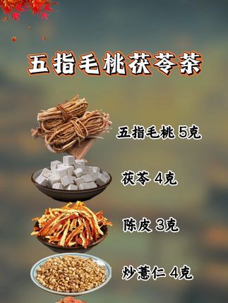 经过低温烘焙炒熟,开水冲泡就能喝,科学配比 #五指毛桃茯苓茶 #养生花茶 #喝出来的健康