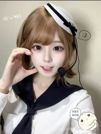 这么可爱的短发都是谁在看啊~ #假发 #甜系女孩 #短发 #假发推荐 #小鱼饼假发