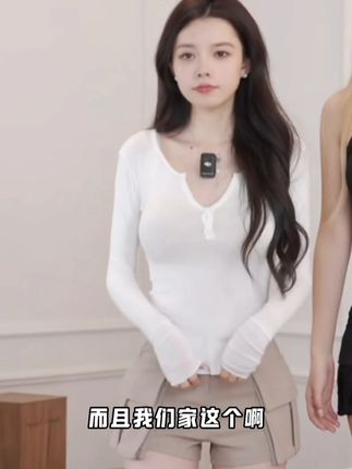 早秋叠穿选它赢麻了!微透的朦胧感,直接把美人氛围拉满 #完美身材 #穿搭 #清纯甜美 #dou有好身材 #早秋穿搭