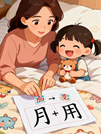 孩子识字的高效秘诀,看这一篇就够啦!老师都推荐的识字卡~ #育儿 #早教 #一年级 #识字卡片