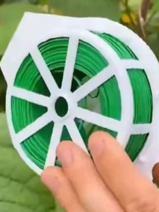 园艺扎线月季爬藤植物固定架花支架捆绑扎带捆线铁丝扎丝捆扎 #园艺扎带 #捆扎线 #园艺扎线 #扎带 #扎丝丝