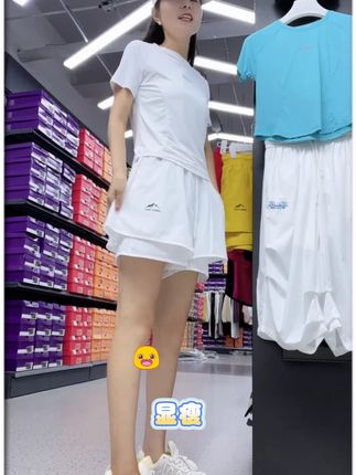 #夏季穿搭 #显高显瘦 #短裤穿搭 #裤裙 #短裤裙