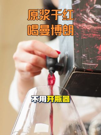 我猜你肯定没喝过正宗原浆干红葡萄酒吧 #原浆干红葡萄酒 #红酒 #14度干红 #好喝微醺
