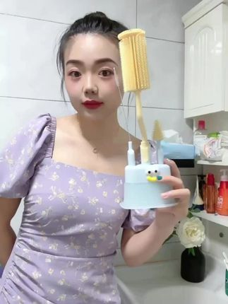 蓓兜千毛硅胶奶瓶刷杯刷新生婴儿专用奶嘴刷吸管清洗刷子清洁套装#奶瓶刷 #婴儿清洁 #硅胶刷套装 #奶嘴刷 #吸管清洗