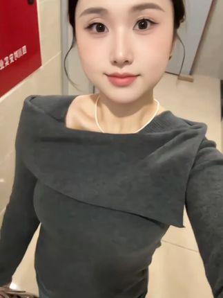 现货-针织衫设计感小众高级秋冬2025新款韩系别致长袖打底衫G4-50#秋冬打底衫 #针织衫 #韩系风格 #小众高级 #长袖打底