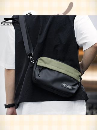 Slazenger/史莱辛格轻便小斜挎包男手机包单肩邮差小包男夏季小包#男士斜挎包 #夏季小包 #Slazenger #轻便背包 #单肩邮差包