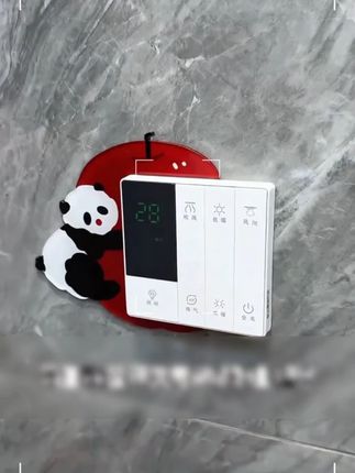 家里有开关的,可以用这个可爱的亚克力开关贴装饰一下,家里变得温馨漂亮,还能遮挡脏污#开关贴 #开关装饰 #开关贴装饰 #家的样子 #好物精选