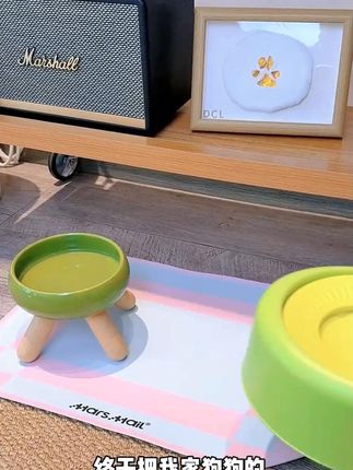 J.K狗狗不湿嘴碗悬浮水碗存水量大防湿嘴放打翻喝水器漂浮水盆 #雪纳瑞 #狗狗清洁 #萌宠推荐官