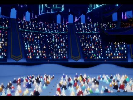 首场光遇演唱会盛况,多久没有感受这么热闹的气氛了#光遇欧若拉演唱会 #光遇千人同屏音乐会