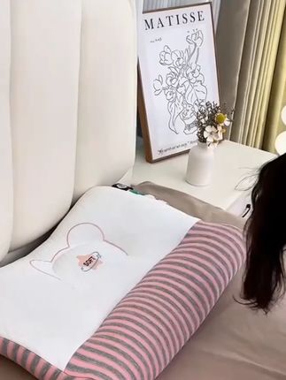 谁是枕头护颈椎助睡眠销量第一,枕头枕芯一对装2025新款洁丽雅7A抗菌枕头小熊针织睡眠情侣护颈枕高回 #谁是枕头护颈椎助睡眠销量第一 #枕头枕芯一对装2025新款 #枕头学生宿舍专用 #谁是枕头排名第一名 #颈椎枕头睡觉专用