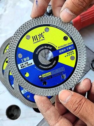 川兴瓷砖切割片岩板全瓷玻化砖陶瓷专用角磨机锯片超薄干切不崩边#瓷砖切割片 #装修好物 #川兴切割片 #超薄锯片 #干切不崩边