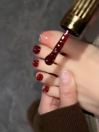 脚趾指甲油免烤速干新款持久不掉色不可撕拉亮晶晶网红显白美甲油 #脚趾指甲油 免烤速干新款持久不掉色不可撕拉亮晶晶网红#显白美甲油 #超好看的美甲 #指甲油 #美甲
