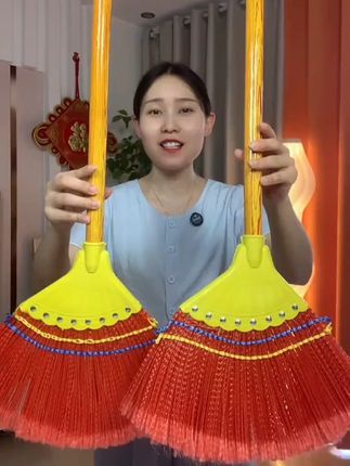 #老式扫把 #八钉丝扫把 #扫地神器 #结实耐用