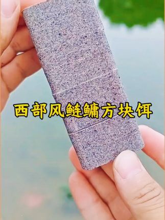 阿魏发酵一块搞定! #西部风阿魏鲢鳙方块饵料