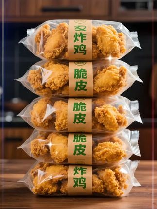 刷到还有货的话,一定要拍4袋,真的超级超级的好吃!#脆皮炸鸡 #炸鸡 #临期食品 #好吃不贵 #好吃到停不下来