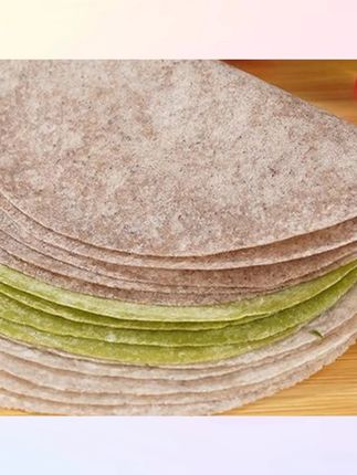 郝邵文 推荐低脂肪黑全麦卷饼荞麦面卷饼皮薄饼杂粮健身早餐代餐春饼#全麦卷饼 #全麦卷饼皮 #卷饼皮 #饼皮 #薄饼皮